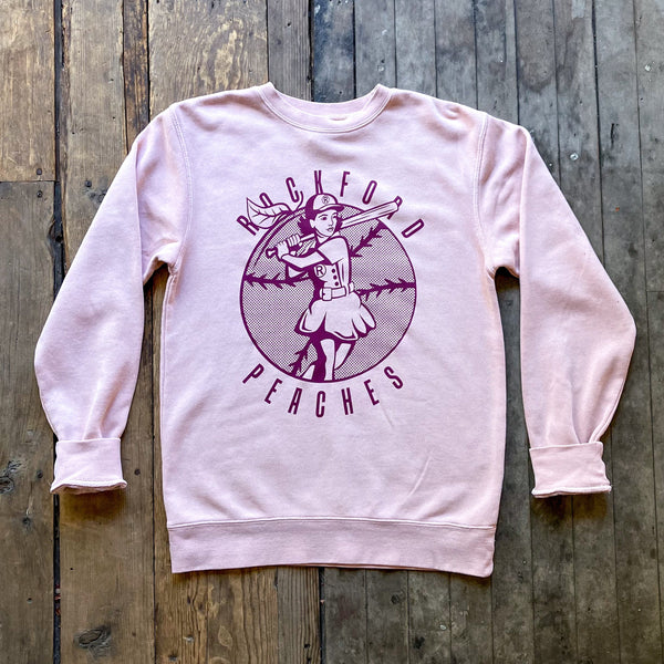Rockford Peaches Batter Up Crewneck