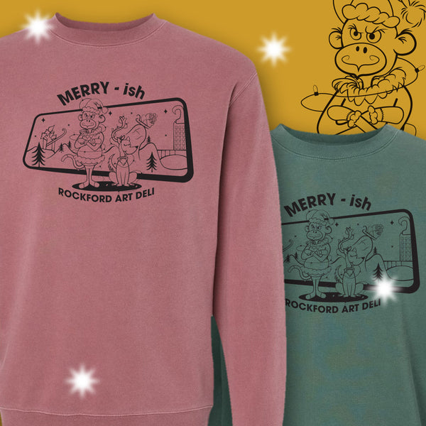 Merry-ish Holiday Crewneck - PREORDER