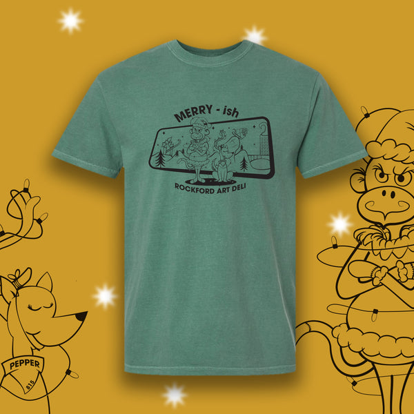 Merry-ish Holiday Tee - PREORDER