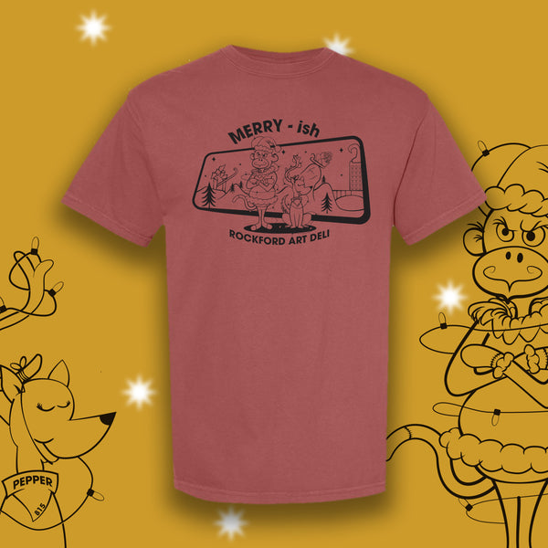 Merry-ish Holiday Tee - PREORDER