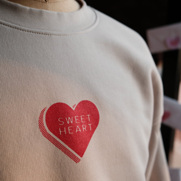 Sweetheart Crop Crewneck