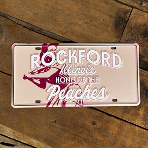 Rockford peaches - Rockford IL - License Plate