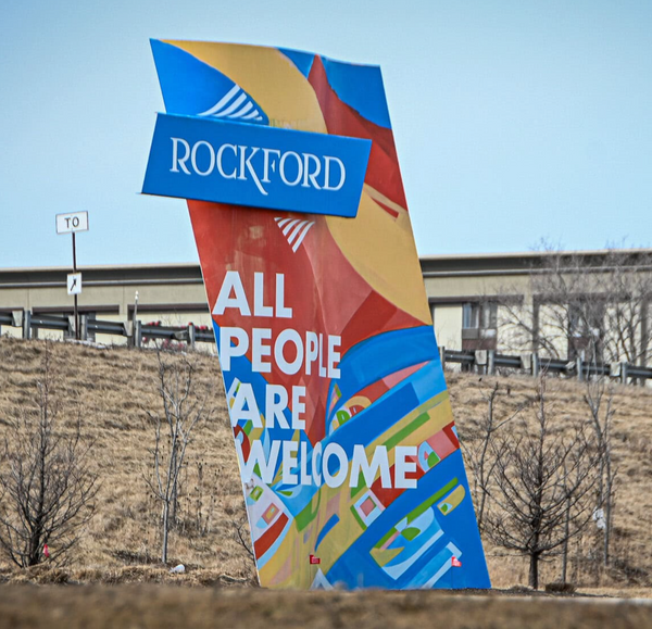 Rockford All People Are Welcome T-shirt