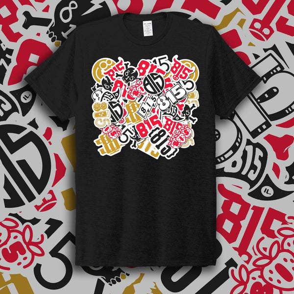 815 Sticker Bomb Tee *PREORDER*