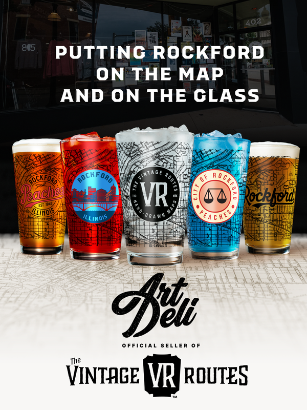 City Of Peaches Pint Glass