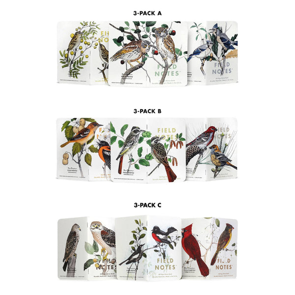 Field Notes - Birds and Trees of North America