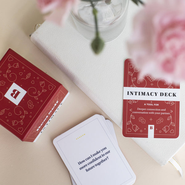 Best Self Co. - Intimacy Deck - 150 Engaging Conversation Cards for Couples