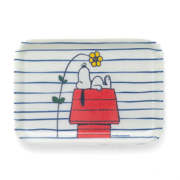 Three Potato Four - 3P4 x Peanuts® - Doghouse Flower Vintage-Style Tray