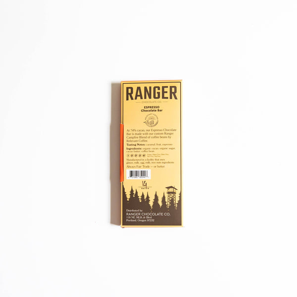 Ranger Chocolate Co. - Espresso Chocolate Bar