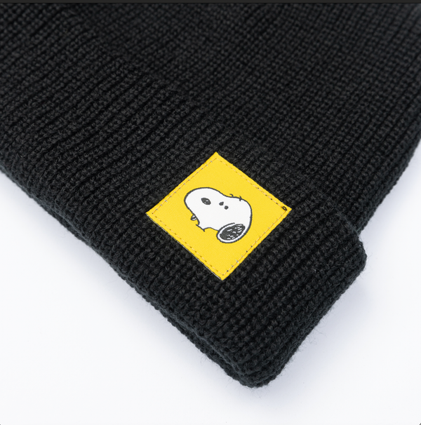 Three Potato Four - 3P4 x Peanuts® - Snoopy Beanie (Black)
