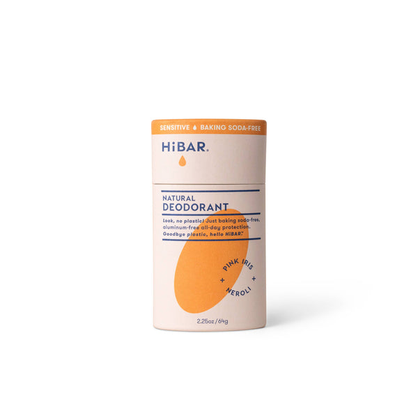 HiBAR - HiBAR Deodorant Sensitive  Pink-Iris+Neroli Baking soda free