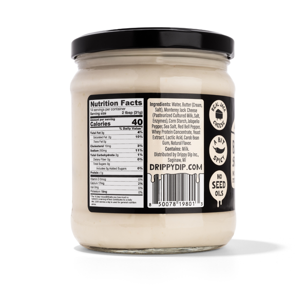 Drippy Dip - Blanco Cheese Dip (Wholesale)