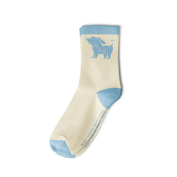 Ruff House Print Shop - Dog Unisex Ribbed Crew Socks