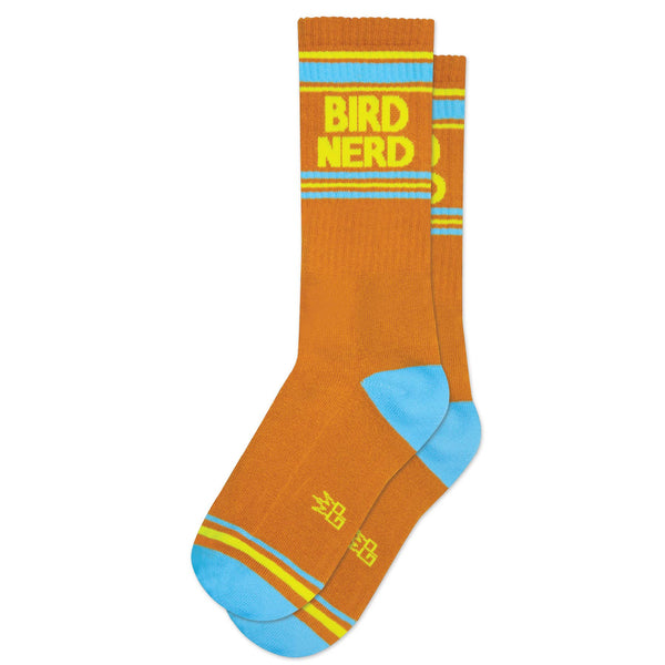 Gumball Poodle - Bird Nerd Gym Crew Socks