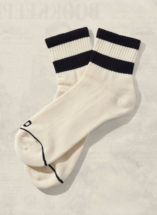Weld Mfg. - Striped Quarter Socks