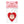 Three Potato Four - 3P4 x Peanuts® Valentine - Heart Air Freshener