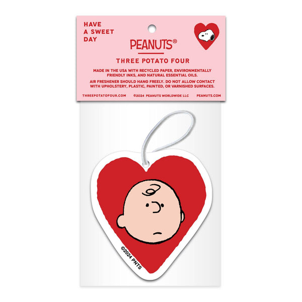 Three Potato Four - 3P4 x Peanuts® Valentine - Heart Air Freshener