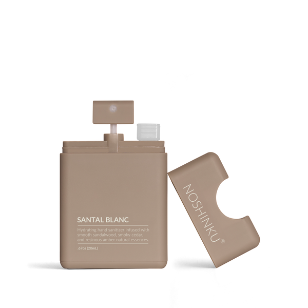 Noshinku - Refillable Santal Blanc Hydrating Pocket Hand Sanitizer