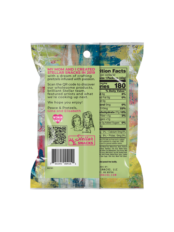 Stellar Snacks - Stellar Pretzel Braids - Bold & Herby - 1.5OZ
