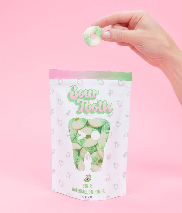 Sour Tooth - Sour Watermelon Rings