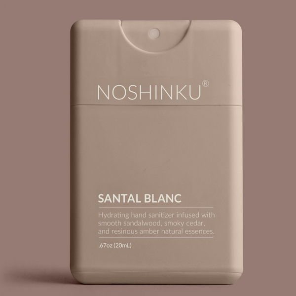 Noshinku - Refillable Santal Blanc Hydrating Pocket Hand Sanitizer