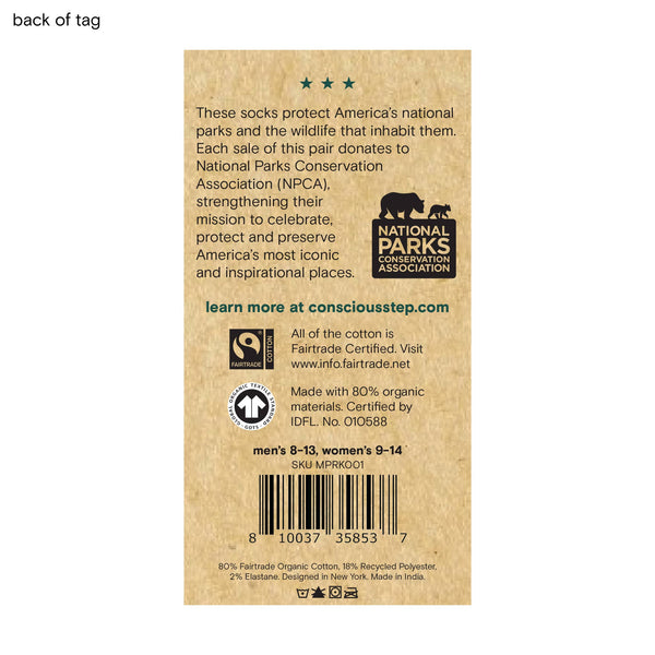 Conscious Step - Socks that Protect Bald Eagles | Outdoorsy Gifts