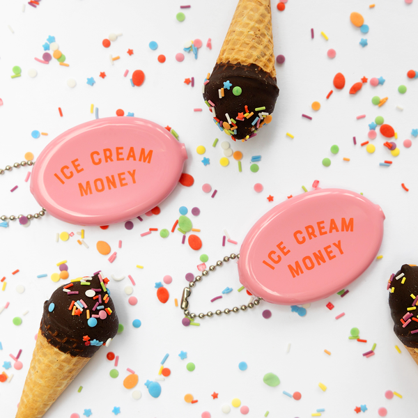 Three Potato Four - Coin Pouch - Ice Cream Money