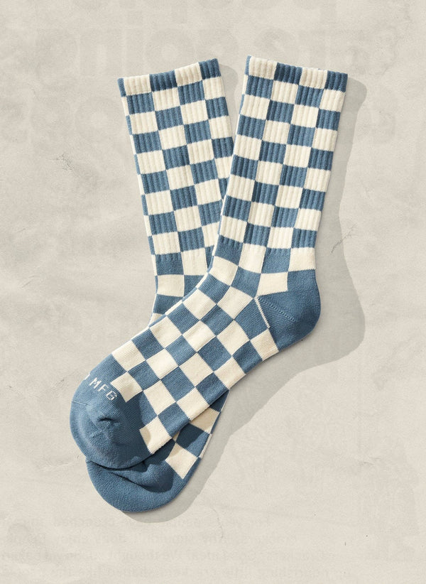 Weld Mfg. - Checkerboard Crew Socks