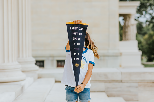 Oxford Pennant - Every Day is a Gift Pennant • Kelle Hampton x Oxford Pennant