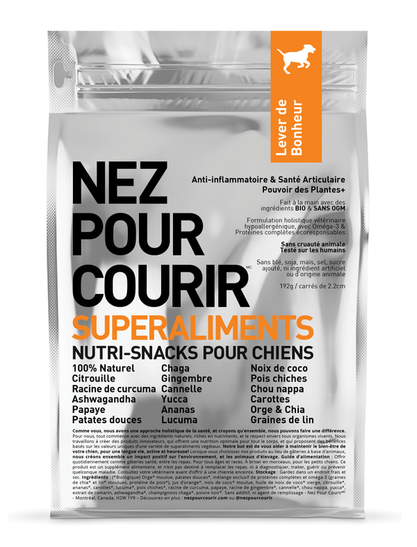 BORN TO RUN DOGS - RISE & SHINE Anti-inflammatory & Joint Support Treats 192g