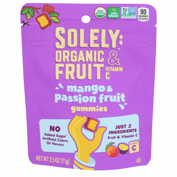SOLELY GUMMIES MANGO PASSIONFRUIT
