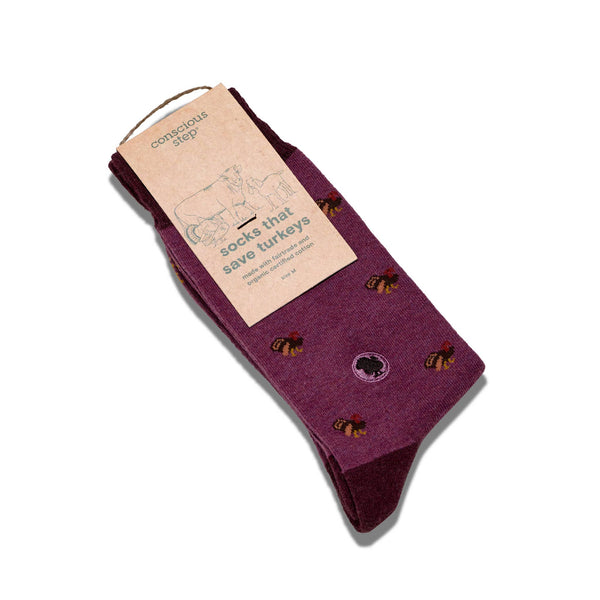 Conscious Step - Socks that Save Turkeys