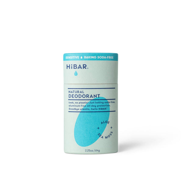 HiBAR - HiBAR Deodorant Sensitive  Aloe + Sea-Moss(Baking soda free)