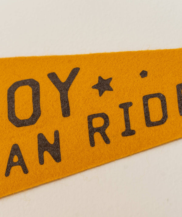 Oxford Pennant - I Ain't No Cowboy But I Can Ride Pennant • Jason Isbell x Oxford Pennant