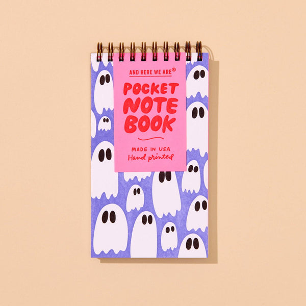 Ghost Pocket-size Spiral Notebook