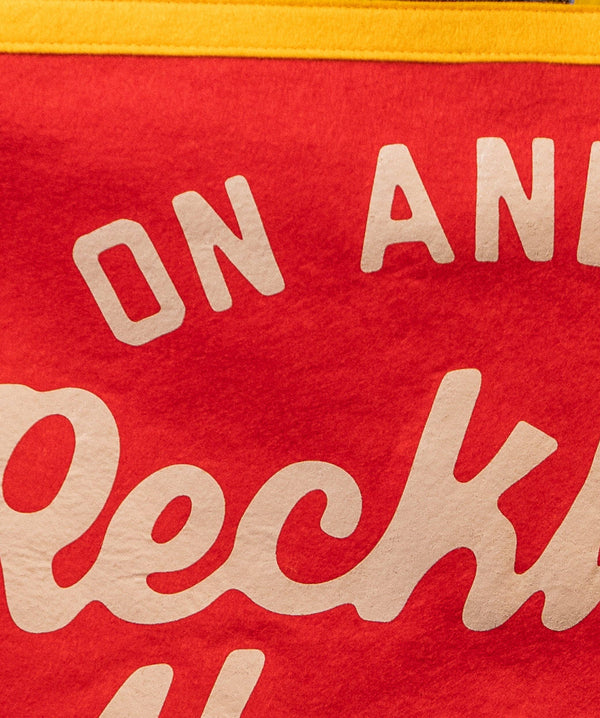 Oxford Pennant - On And On Reckless Abandon Camp Flag • blink-182 x Oxford Pennant