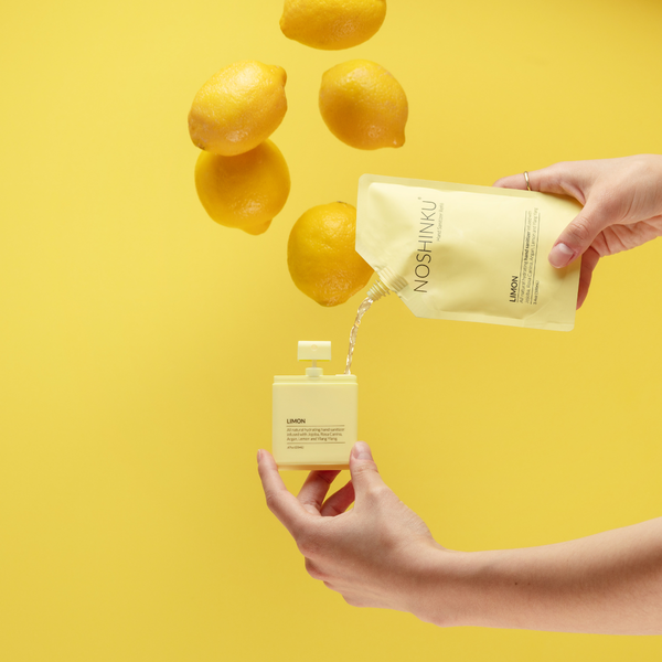 Noshinku - Refillable Lemon Ylang-Ylang Moisturizing Pocket Sanitizer