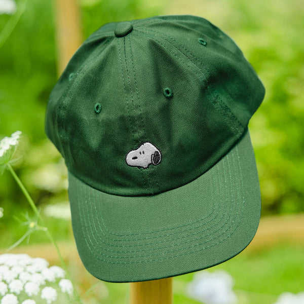 Three Potato Four - 3P4 x Peanuts® - Snoopy Embroidered Dad Hat (Forest)