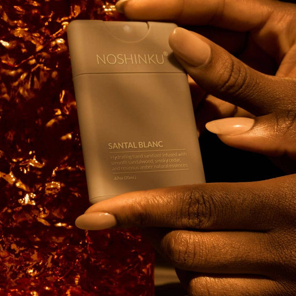 Noshinku - Refillable Santal Blanc Hydrating Pocket Hand Sanitizer