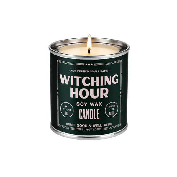 Good & Well Supply Co. - Witching Hour Soy Candle - Halloween Collection