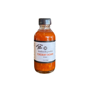Bushel & Peck's Mini Cherry Bomb Hot Sauce Locally Made Bushel & Peck's 2 oz 