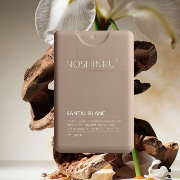 Noshinku - Refillable Santal Blanc Hydrating Pocket Hand Sanitizer