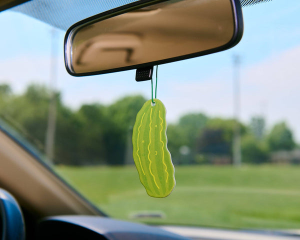And Here We Are - Air Freshener—Pickle—Cucumber Mint Scent (Food, Trend, Gift)