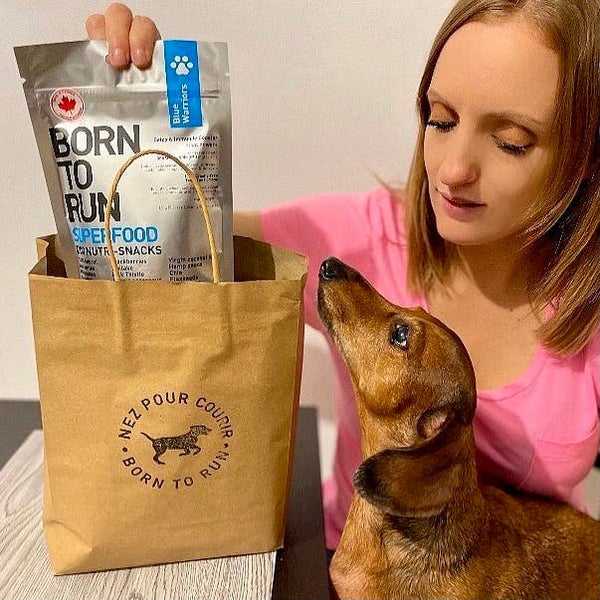 BORN TO RUN DOGS - BLUE WARRIORS Detox & Immunity Booster Treats (192g - 7oz)