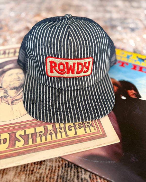 Trek Light - Cotton & Mesh Snapback Hat | Rowdy