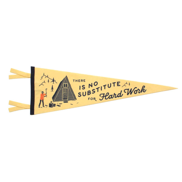 Oxford Pennant: No Substitute for Hard Work Pennant