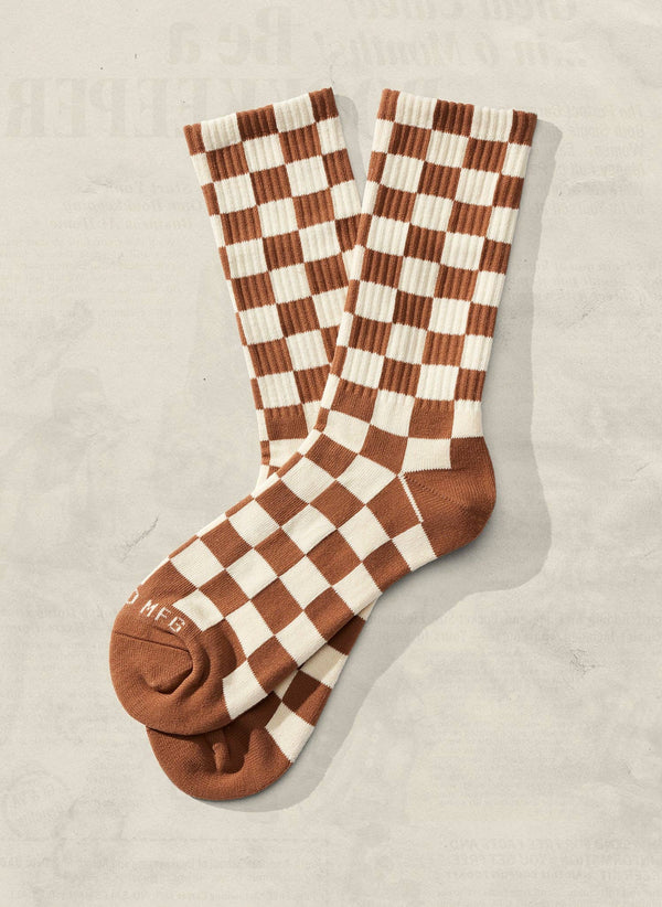 Weld Mfg. - Checkerboard Crew Socks