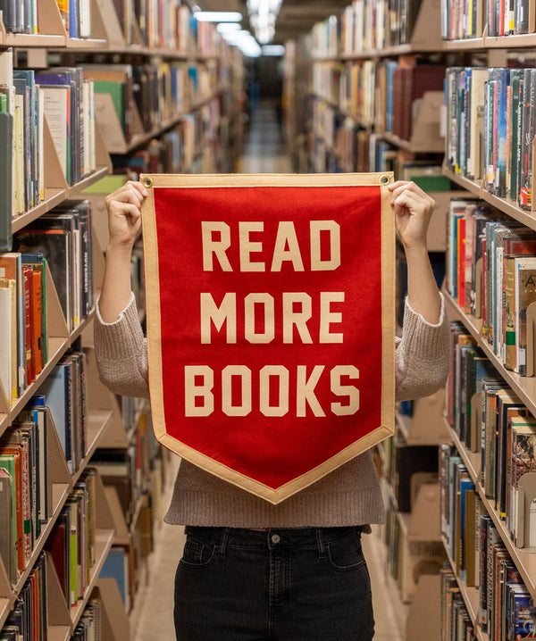 Oxford Pennant - Read More Books Camp Flag