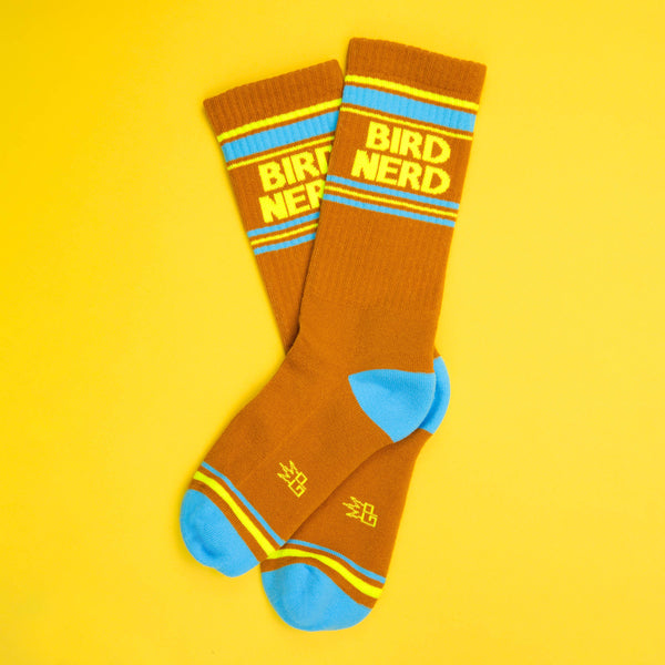 Gumball Poodle - Bird Nerd Gym Crew Socks