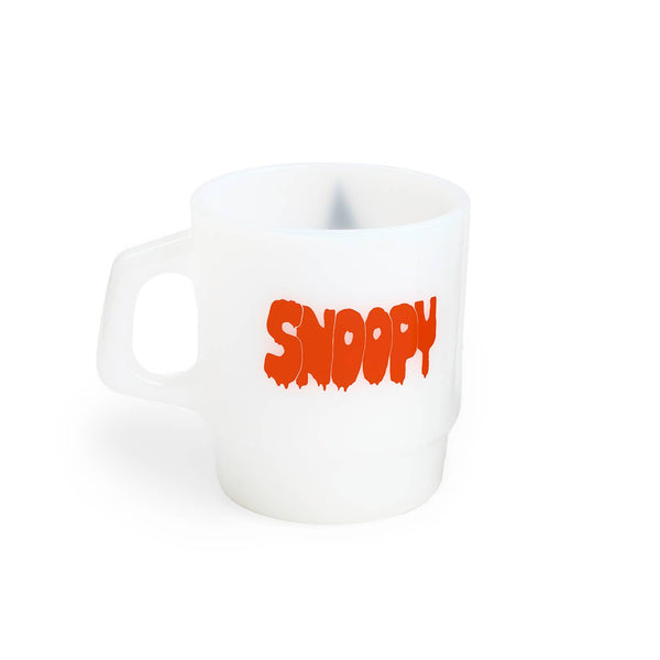Three Potato Four - 3P4 x Peanuts® Halloween - Snoopy Witch Milk Glass Mug